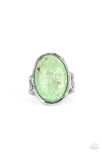 Paparazzi - Glittery with Envy - green