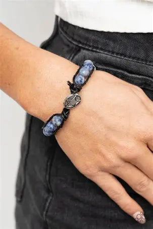 Paparazzi - Homespun Stones - blue