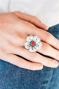 Paparazzi - Boho Blossom - red