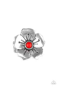 Paparazzi - Boho Blossom - red