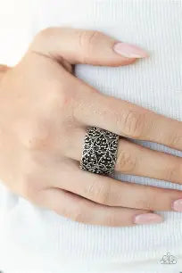 Paparazzi - Rustic Regala - silver