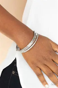 Paparazzi - Stackable Sparkle - White