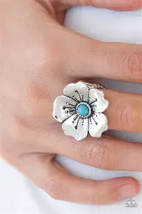 Paparazzi - Boho Blossom - blue