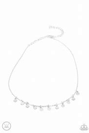 Paparazzi Ready, Set, DISCO! - silver choker