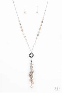Paparazzi Tasseled Treasure - Brown