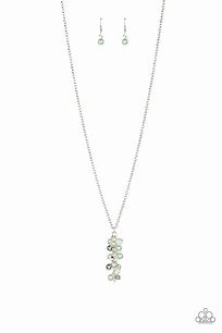 Paparazzi Teardrop Serenity - green