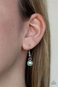 Paparazzi Teardrop Serenity - green