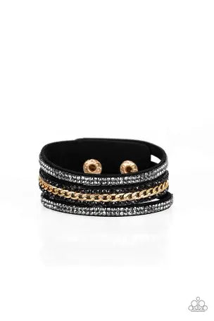 Paparazzi - Rollin in Rhinestones - black