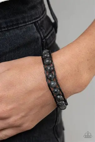 Paparazzi - Homespun Stones - black