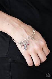 Paparazzi - Treasure Charms - pink