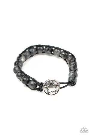 Paparazzi - Homespun Stones - black