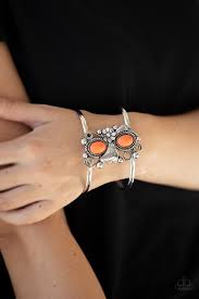 Paparazzi - Mojave Flower Girl - Orange