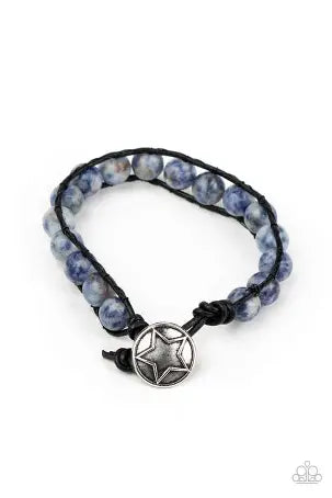 Paparazzi - Homespun Stones - blue