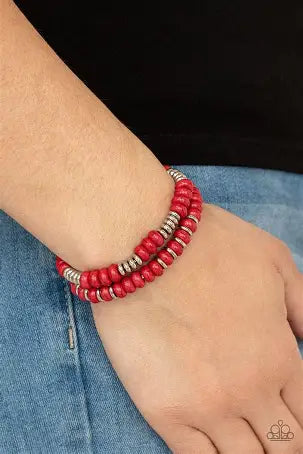 Paparazzi - Desert Rainbow - red