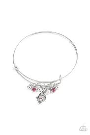 Paparazzi - Treasure Charms - pink