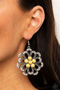 Paparazzi Dazzling Dewdrops - yellow