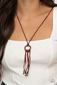 Paparazzi Feel at HOMESPUN - red