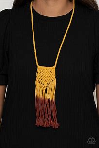 Paparazzi Look At MACRAME Now - Yellow