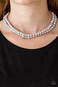 Paparazzi Put On Your Party Dress - silver