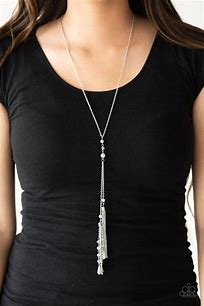 Paparazzi Timeless Tassels - Silver