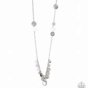 Paparazzi Trailblazing Trinket Lanyard - silver