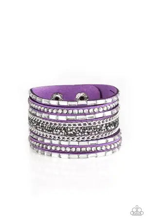 Paparazzi - Rhinestone Rumble - purple